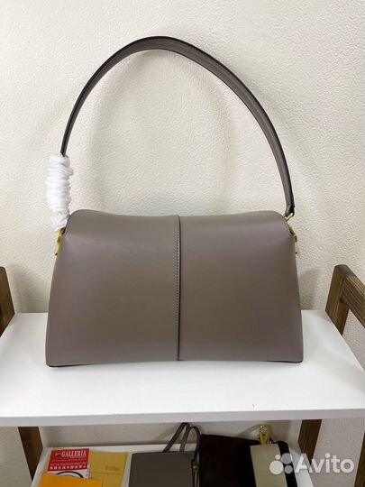 Сумка женская Tods натуральная кожа беж