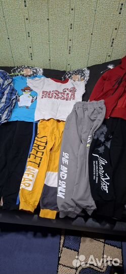 Вещи пакетом для мальчика 116 122