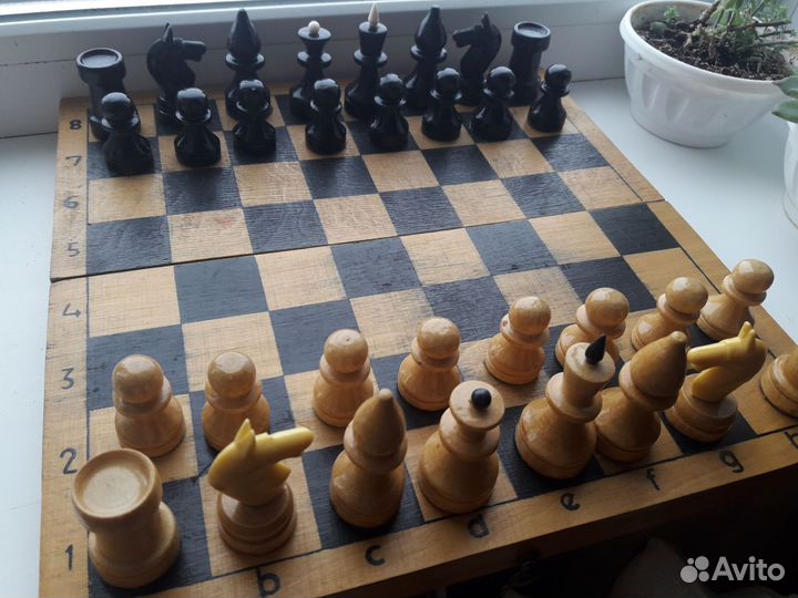 Шахматы деревянные СССР советские