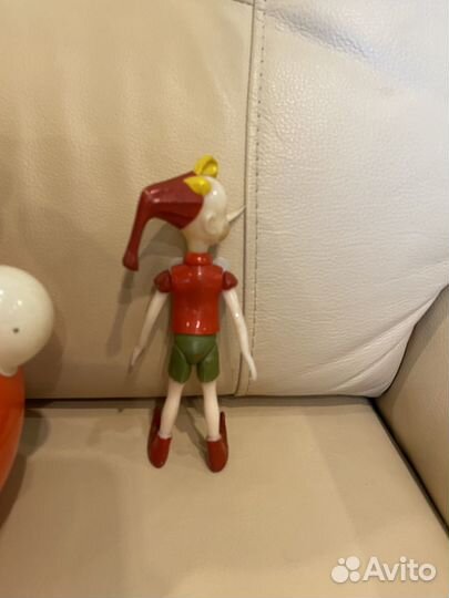 Игрушка неваляшка СССР, буратино