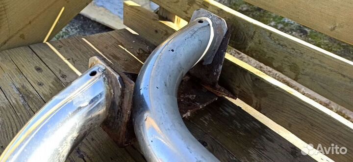 Кенгурятник и трубы на пороги на Ниву Chevrolet