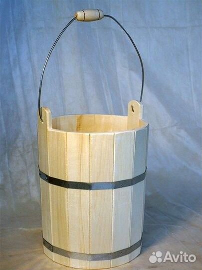 Ведро запарник деревянное 18 л