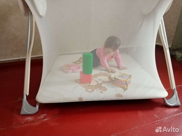 Большой детский манеж бу