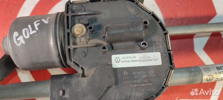 Моторчик стеклоочистителя Volkswagen 3C2955119