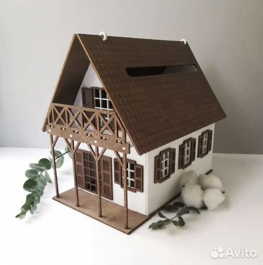 Свадебный домик - казна под конверты