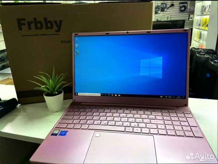 Ноутбук frbby v16 16/512 гб с отпечатком пальца