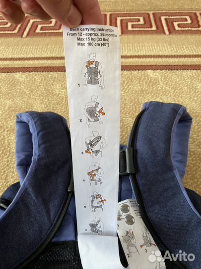 Эргорюкзак Baby Bjorn one cotton