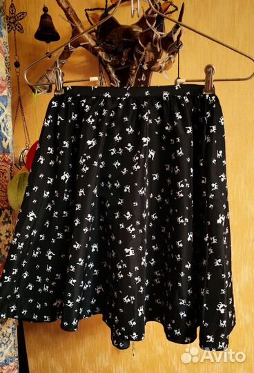 Юбка с кошками XXS (32)