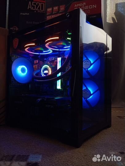 Игровой компьютер Ryzen 5 Rx 6600 16gb ram