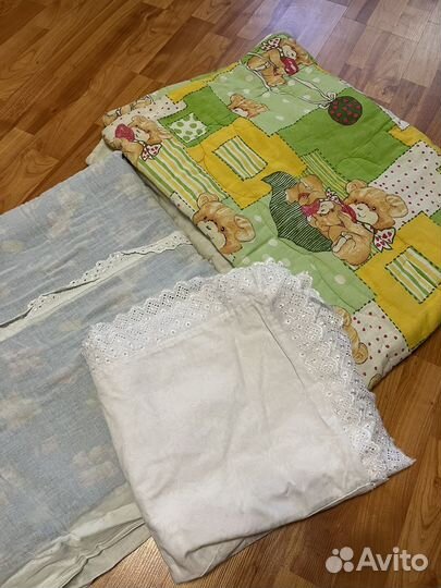 Одеяло, пододеяльник детский