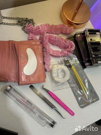 Пинцеты для наращивания ресниц