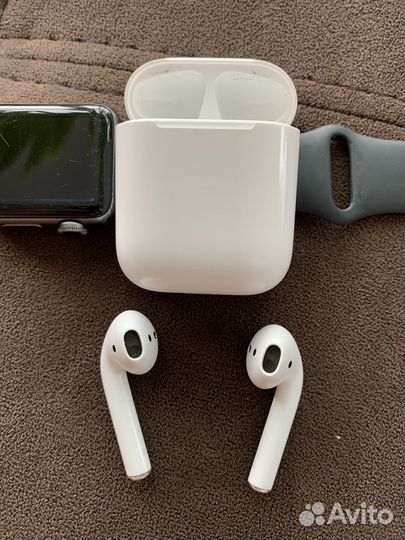 Apple watch original series 3 38mm, AirPods 2