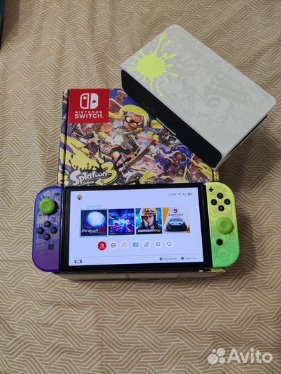 Nintendo Switch oled splatoon 3 edition