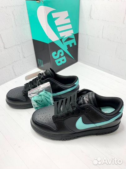 Кроссовки Nike Air Force 1 x Tiffany luxe