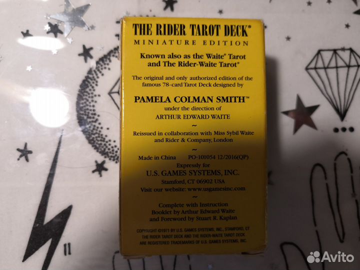 Карты taro Мини The Rider tarot desk