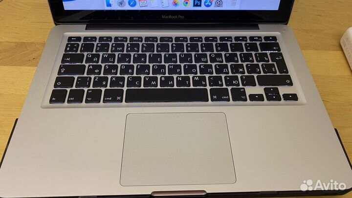 Macbook pro 13 late 2011, 8gb, 120gb SSD, серебро