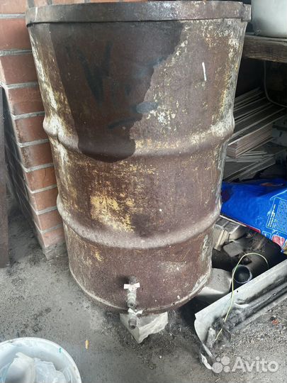 Бочка железная