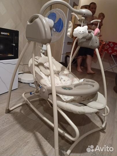 Детские электрокачели качели