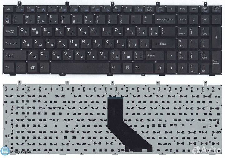 Клавиатура для ноутбуков DNS W650SF W670SH