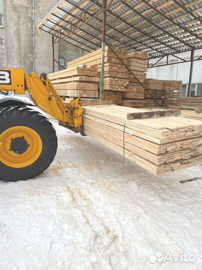 Доска обрезная 25х150х6000мм от производителя