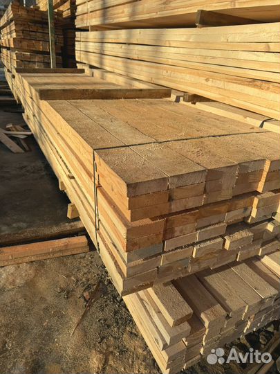 Брус обрезной 100х100х6000мм