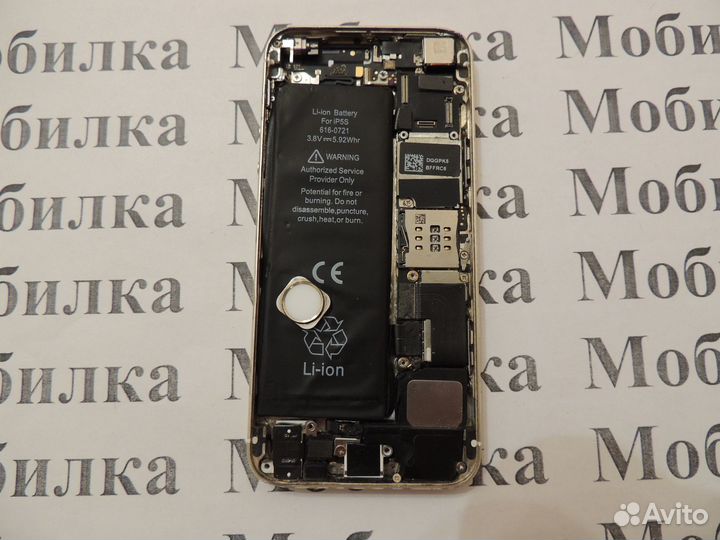 Телефон “iPhone 5S”, продаётся на запчасти
