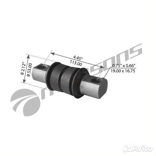 Сайлентблок реактивной тяги (20448089) Volvo VN, с