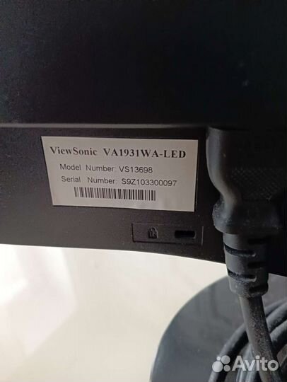 Монитор View Sonic 18,5 дюйма