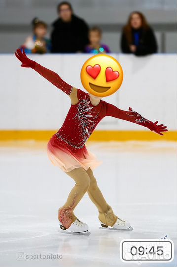 Костюм для фигурного катания 128-134