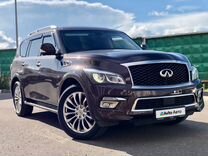 Infiniti QX80 5.6 AT, 2017, 78 600 км, с пробегом, цена 4 499 000 руб.