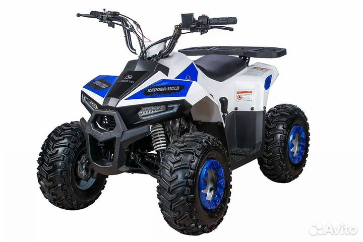 Квадроцикл yacota raposa сине-белый
