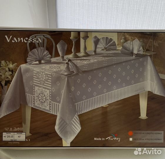 Скатерть с салфетками monalit