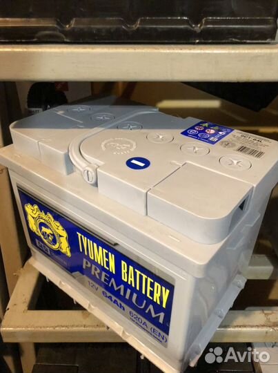 Аккумулятор 64 Tyumen premium прямая/обр