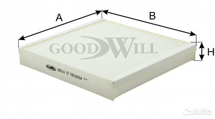 Фильтр салона