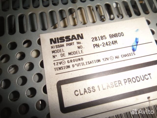 Магнитола Almera N16 (00-06) б/у