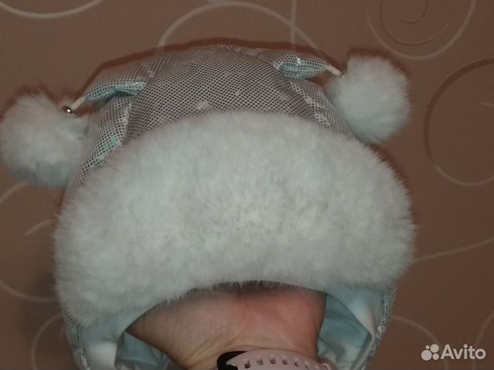 Шапка Зимная для двойни