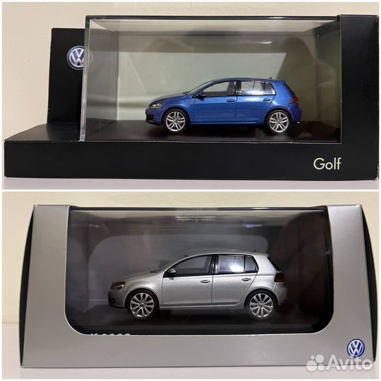 Модели Volkswagen, (масштаб 1:43)