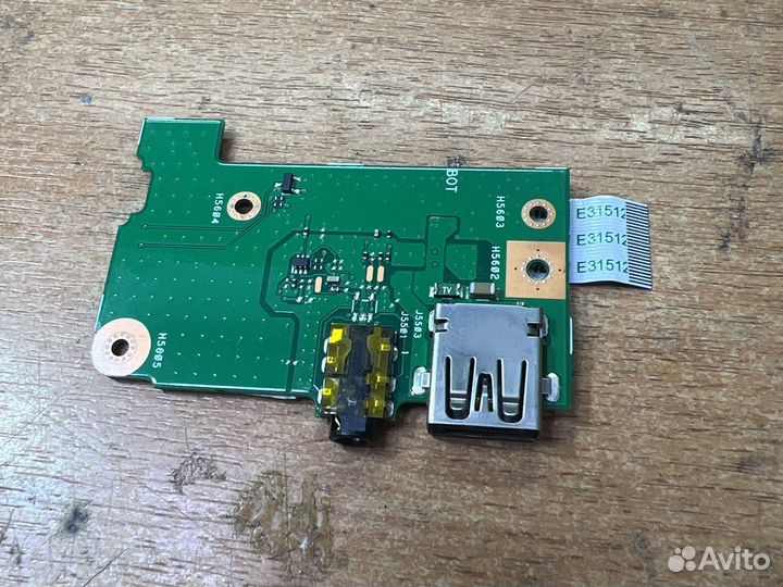 Доп. плата usb, audio для ноутбука asus X553