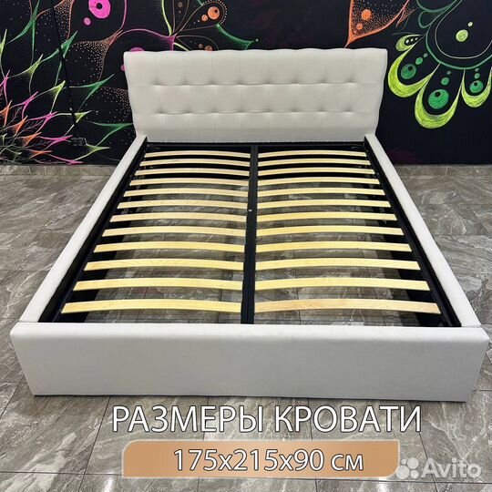 Кровать с матрасом 160х200 двуспальная