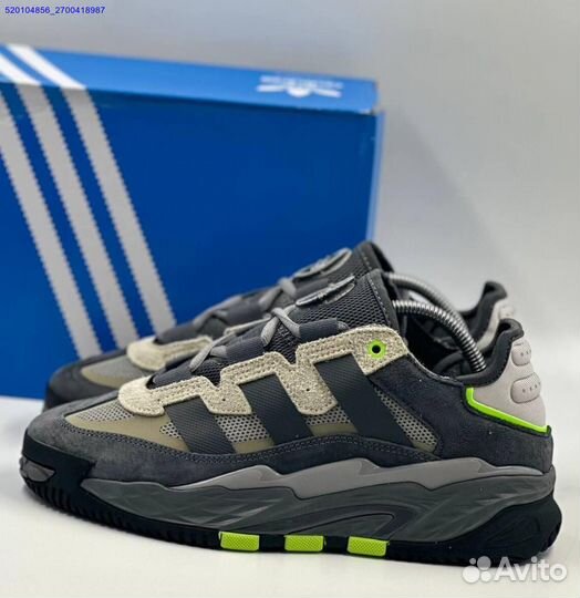 Кроссовки Adidas Niteball Grey (Арт.24295)