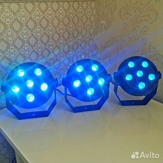 Светомузыка RGB LED прожекторы