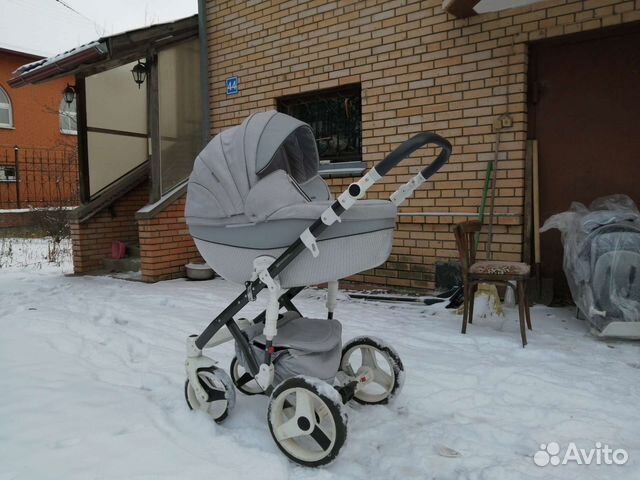 Коляска Adamex Monte Carbon 2 в 1, D8