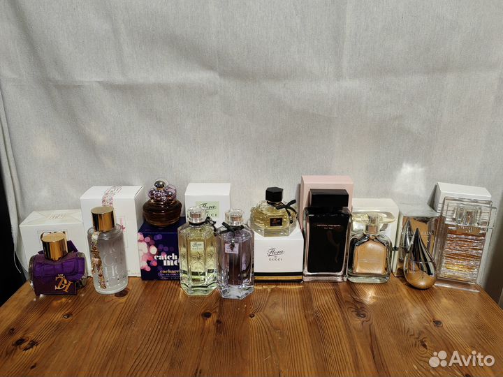 Парфюмерия остатки во флаконах