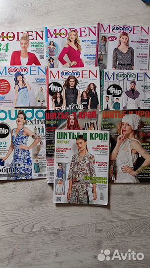 Журналы шитье Simplicity Knip шик