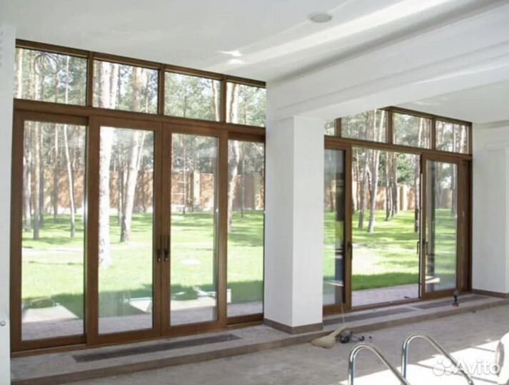 Окна пластиковые Раздвижные Алюминиевые