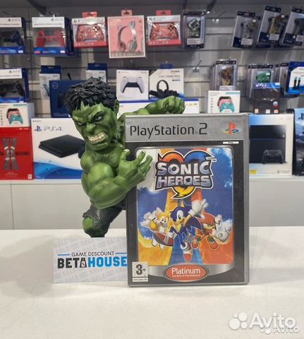 Sonic Heroes - игры PS2 - обмен