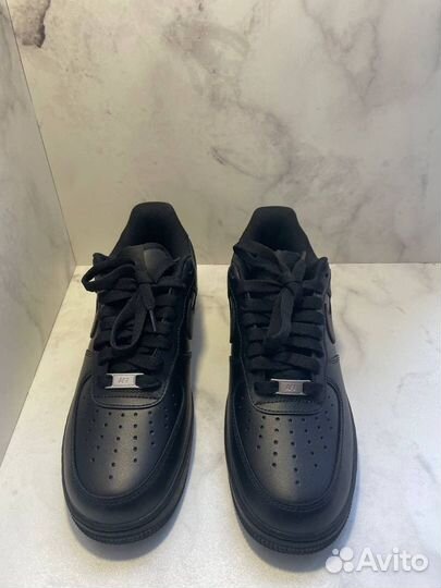 Кроссовки Nike Air Force 1 Black Оригинал