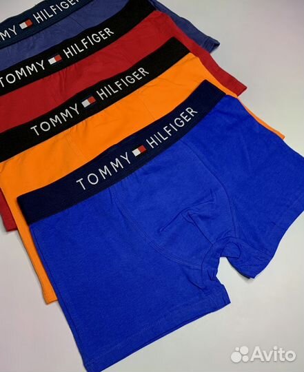 Трусы мужские боксеры 5+1 tommy hilfiger
