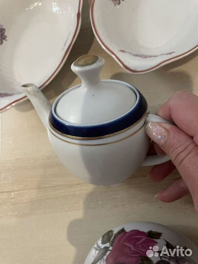 Посуда СССР салатники чайники мисочки