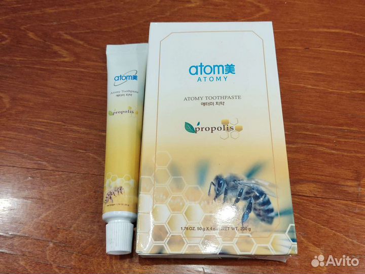 Зубная паста атоми